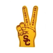 USC Trojans Gold SC Interlock Foam Victory Fingers